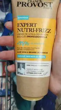 FRANCK PROVOST - Expert nutri-frizz - Crème de soin & définition boucles professionnelle