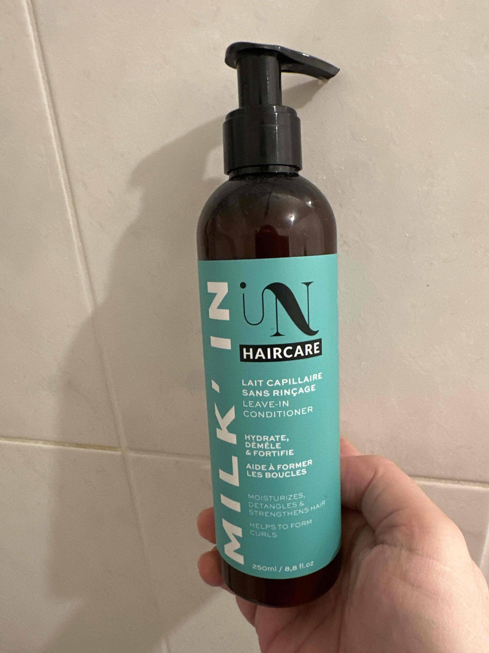 IN HAIRCARE - Milk’in - Lait capillaire sans rinçage 