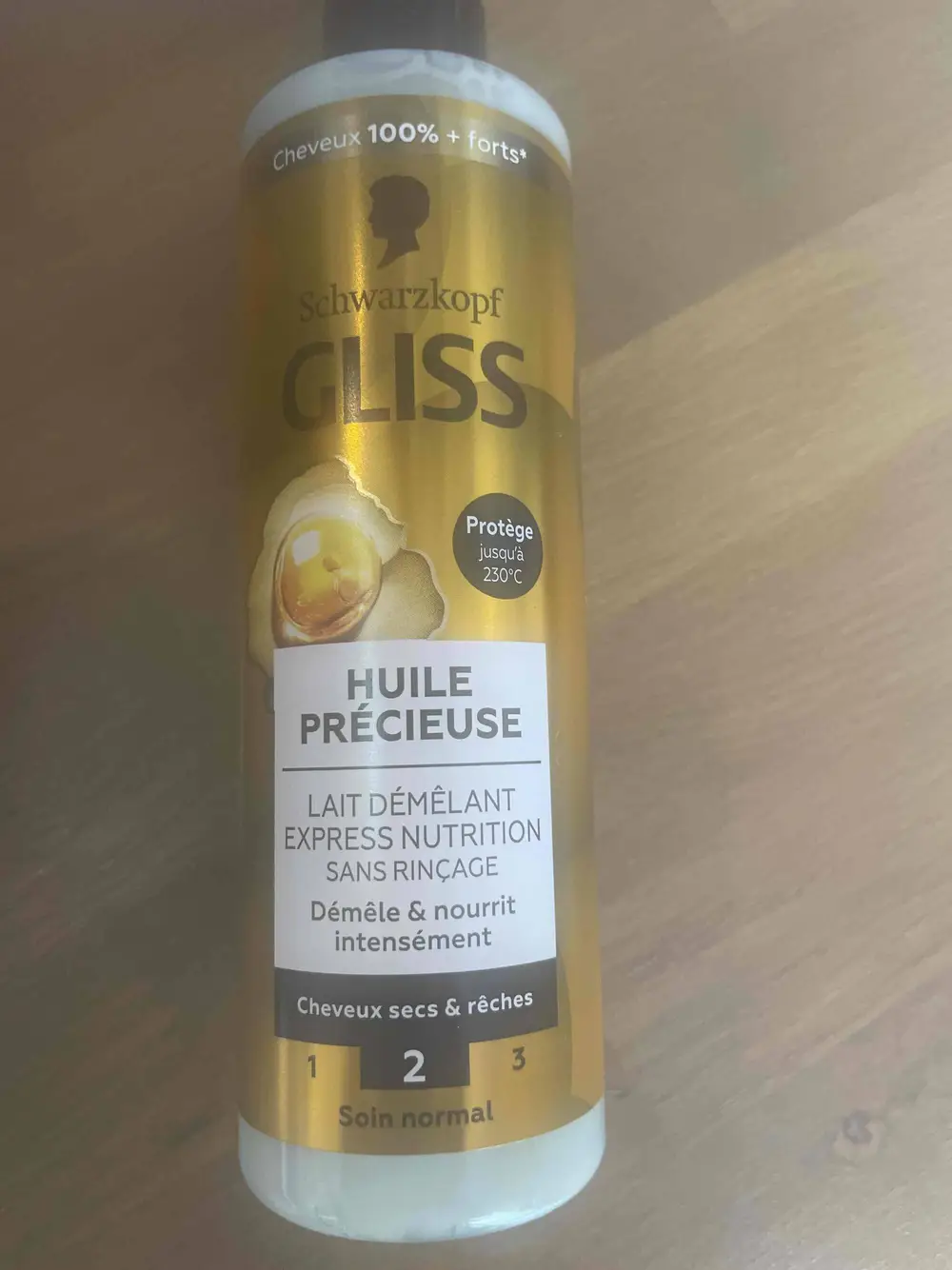 SCHWARZKOPF - Gliss huile précieuse - Lait démêlant express nutritiion