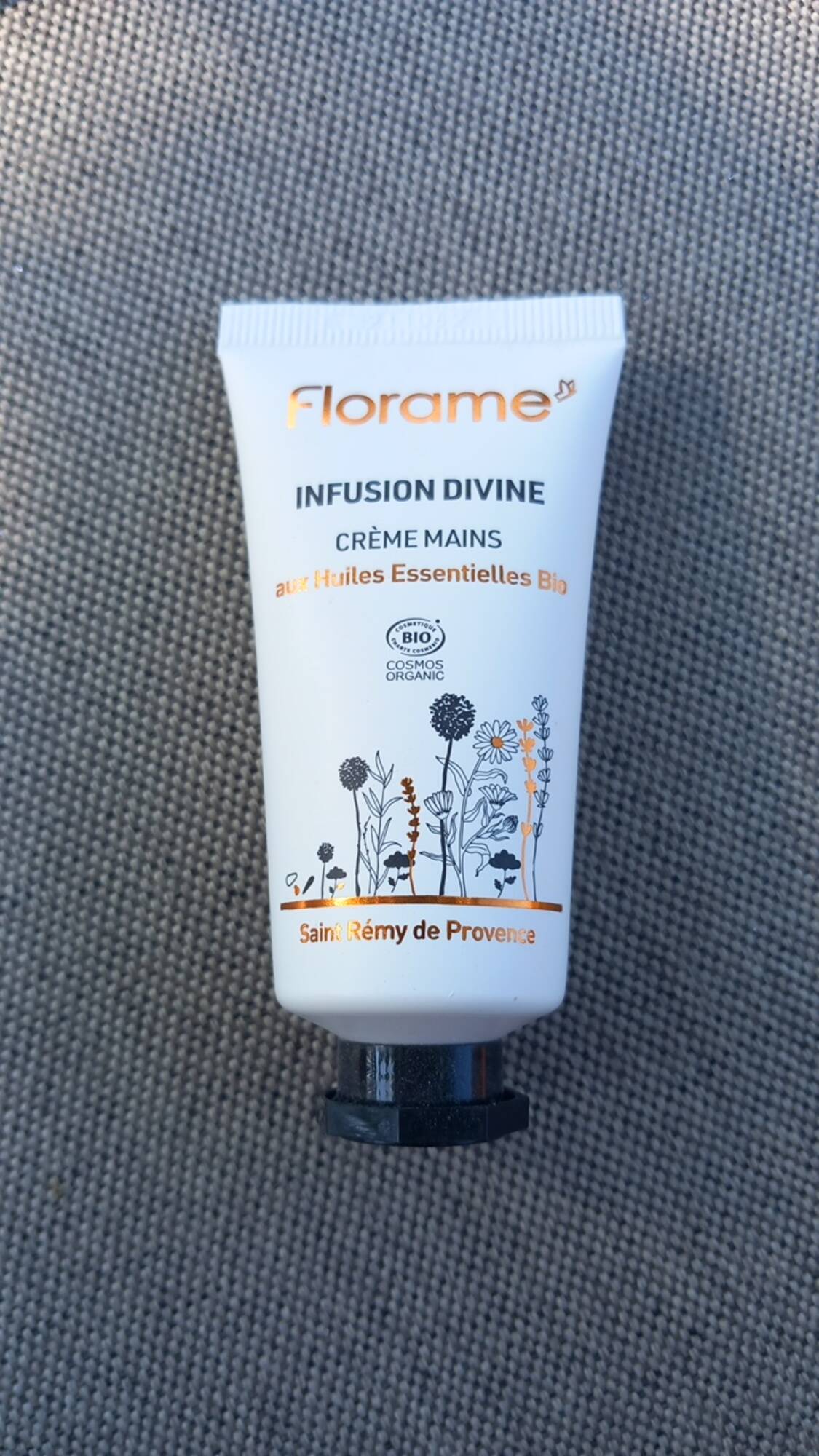 FLORAME - Infusion divine - Crème mains bio
