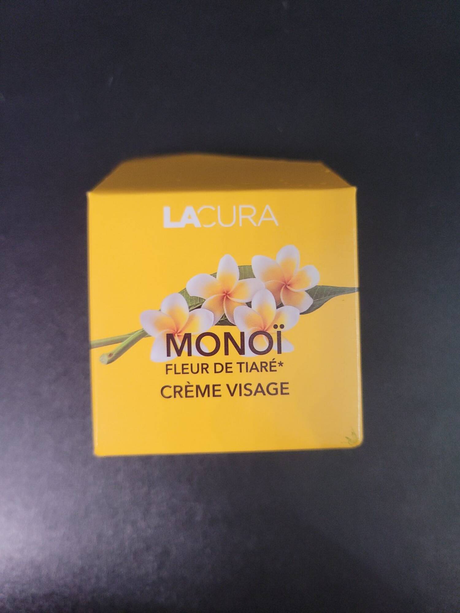 LACURA - Monoï fleur de tiaré - Crème visage