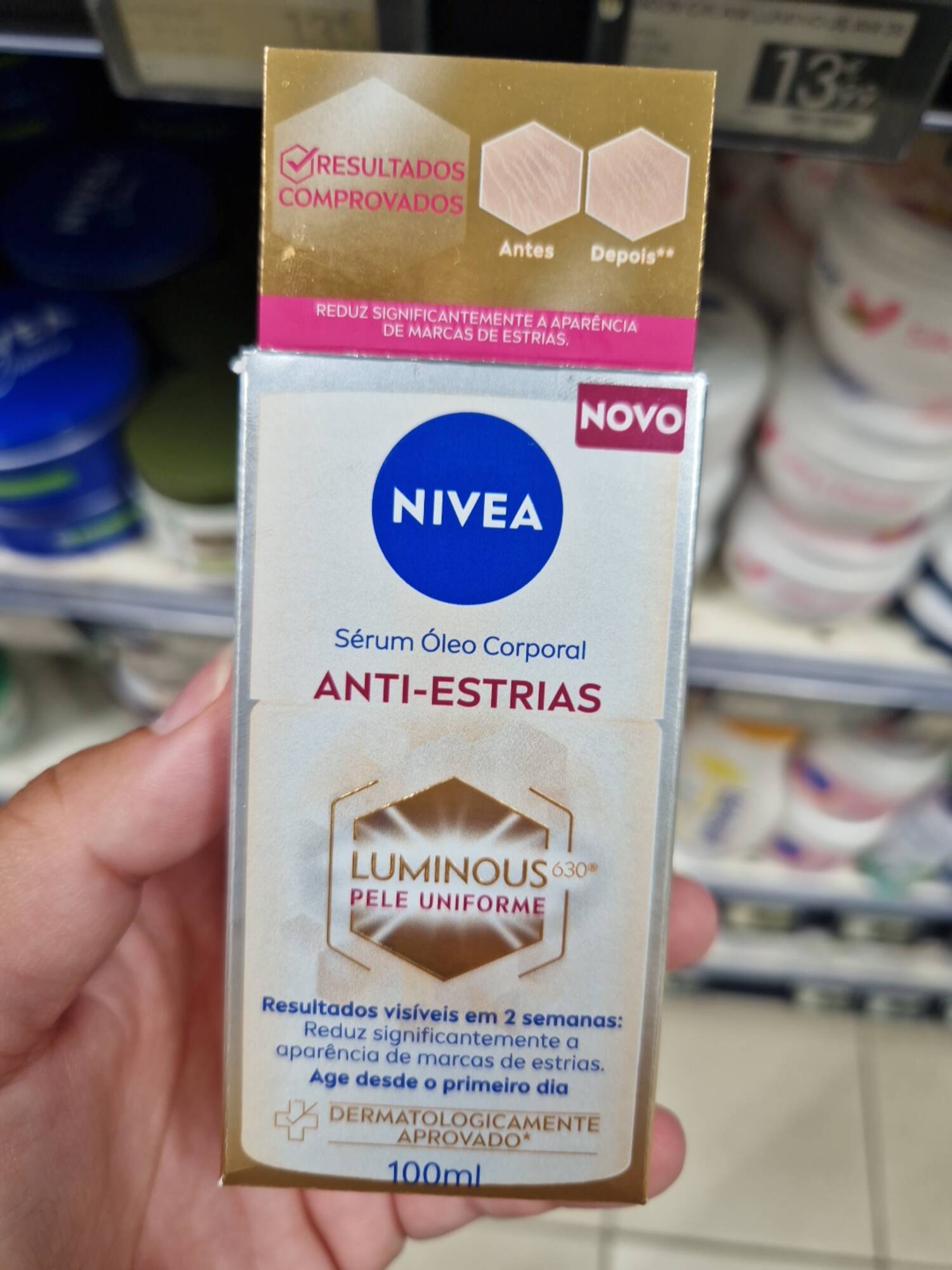 NIVEA - Liminous - Sérum oleo corporal anti-estrias