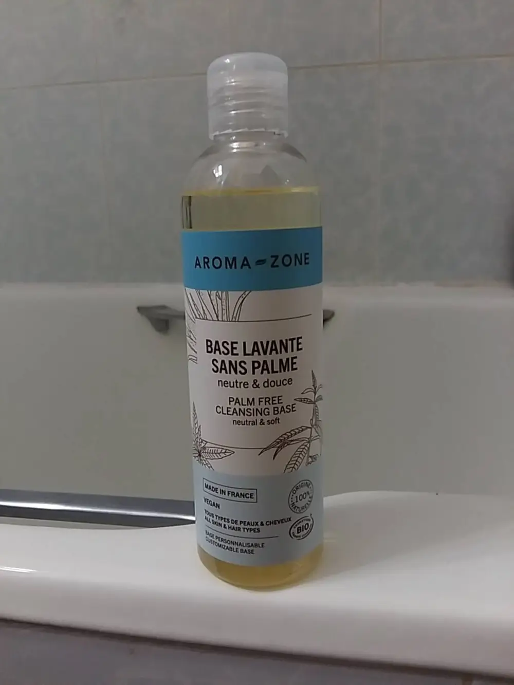 AROMA-ZONE - Base lavante sans palme neutre et douce