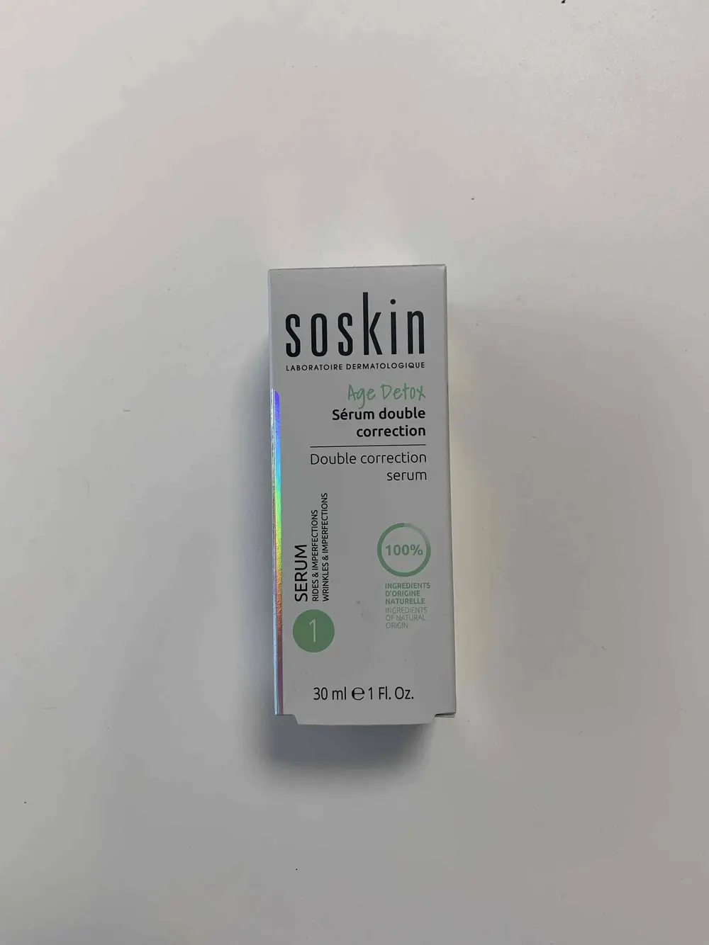 SOSKIN - Age detox - Sérum double correction 