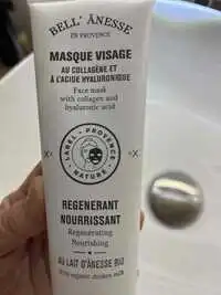 BELL'ÂNESSE EN PROVENCE - Masque visage au lait d'ânesse bio