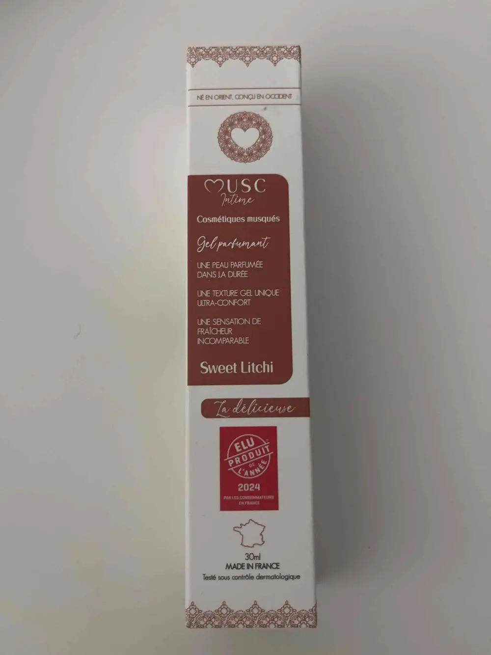 MUSC INTIME - Sweet litchi - Gel parfumant