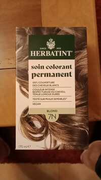 HERBATINT - Soin colorant permanent blond 7N 