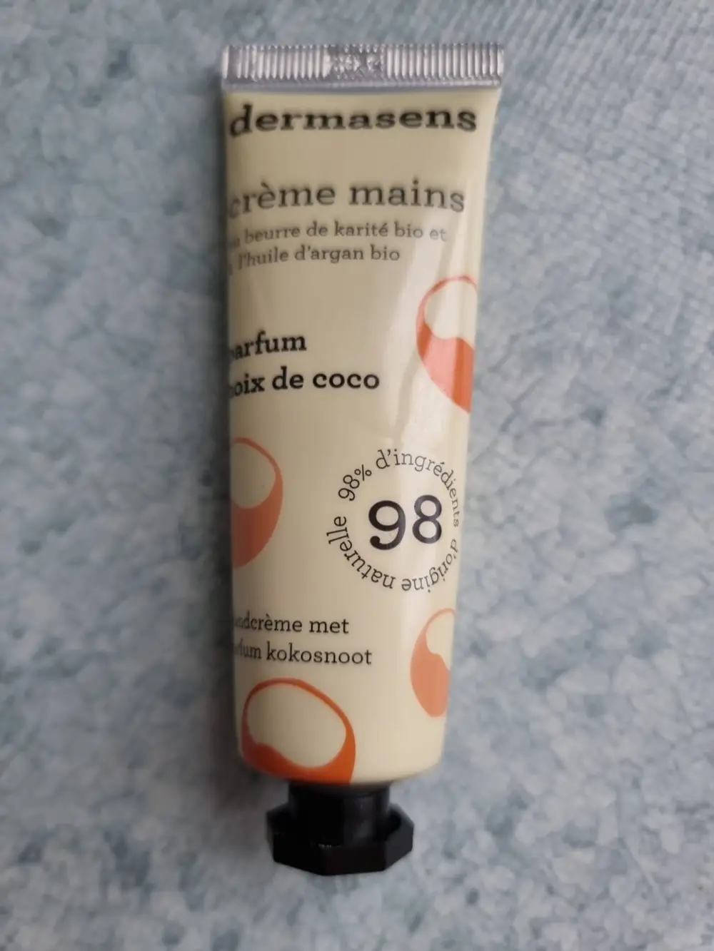 DERMASENS - Crème mains parfum noix de coco