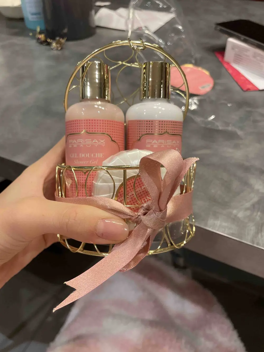 PARISAX - Gel douche, lotion corps et savon