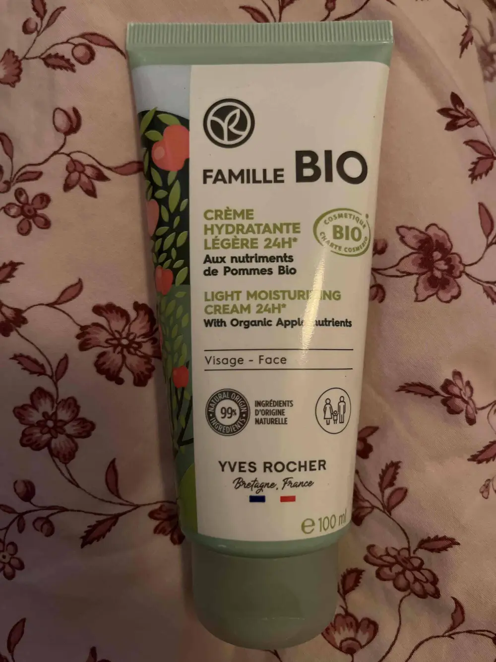 YVES ROCHER - Famille bio - Crème hydratante visage légère 24h