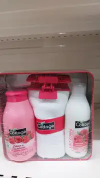 COTTAGE - Coffret lait crème framboise