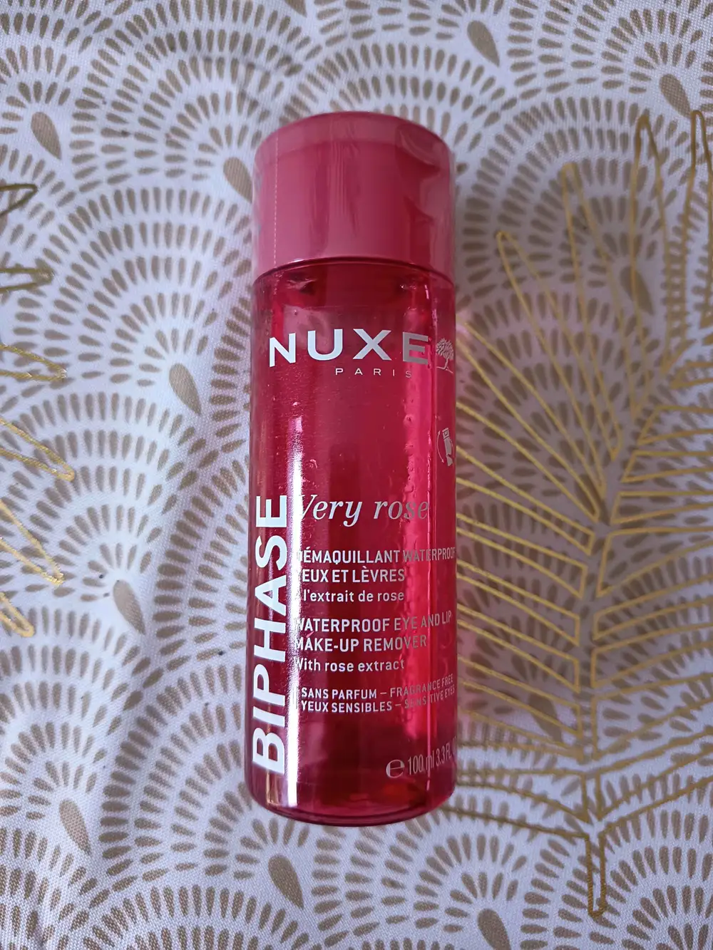NUXE - Biphase very rose - Démaquillant waterproof yeux et lèvres