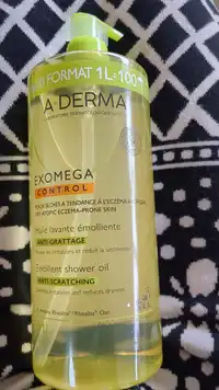 A-DERMA - Exomega control - Huile lavante émolliente anti-grattage