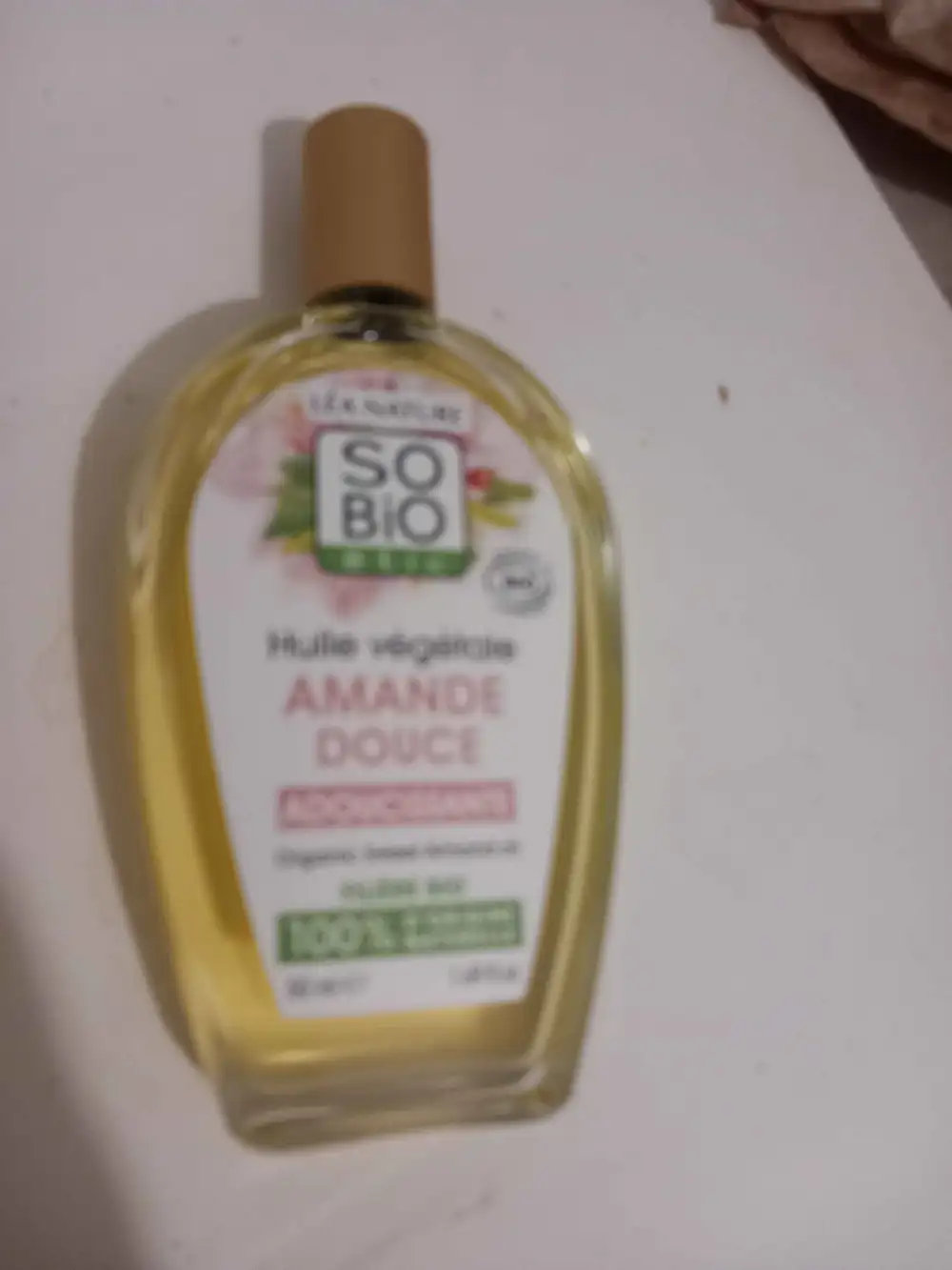 SO'BIO ÉTIC - Huile végétale amande douce adoucissante
