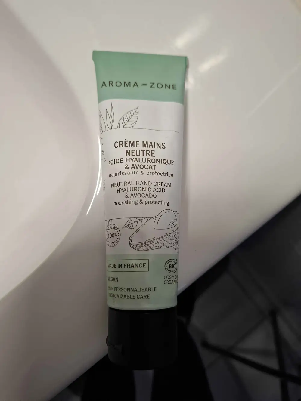 AROMA-ZONE - Crème mains neutre acide hyaluronique & avocat