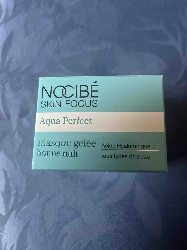 NOCIBÉ - Skin focus aqua perfect - Masque gelée bonne nuit