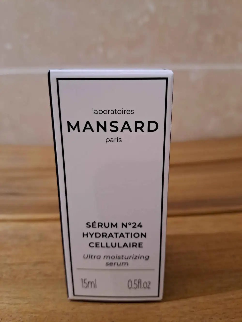 MANSARD - Sérum n° 24 hydratation cellulaire 