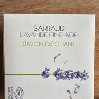 SARRAUD - Savon exfoliant à la lavande fine AOP