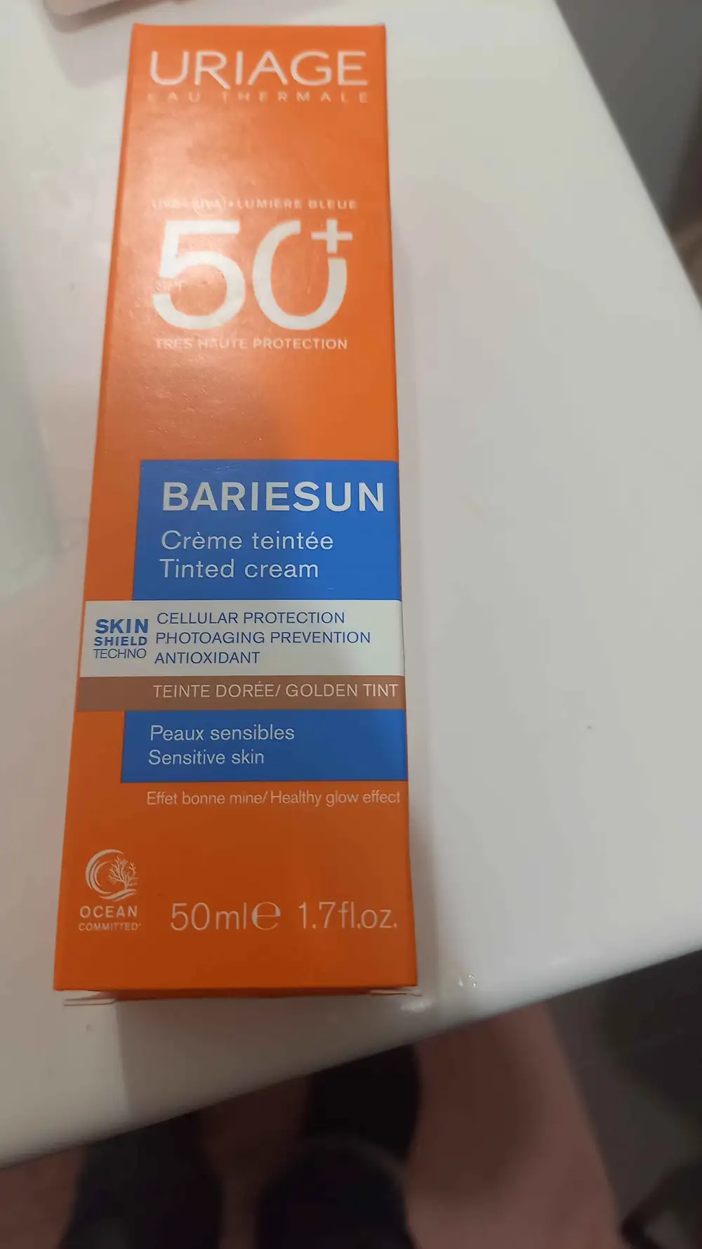 URIAGE - Bariesun - Crème teintée dorée