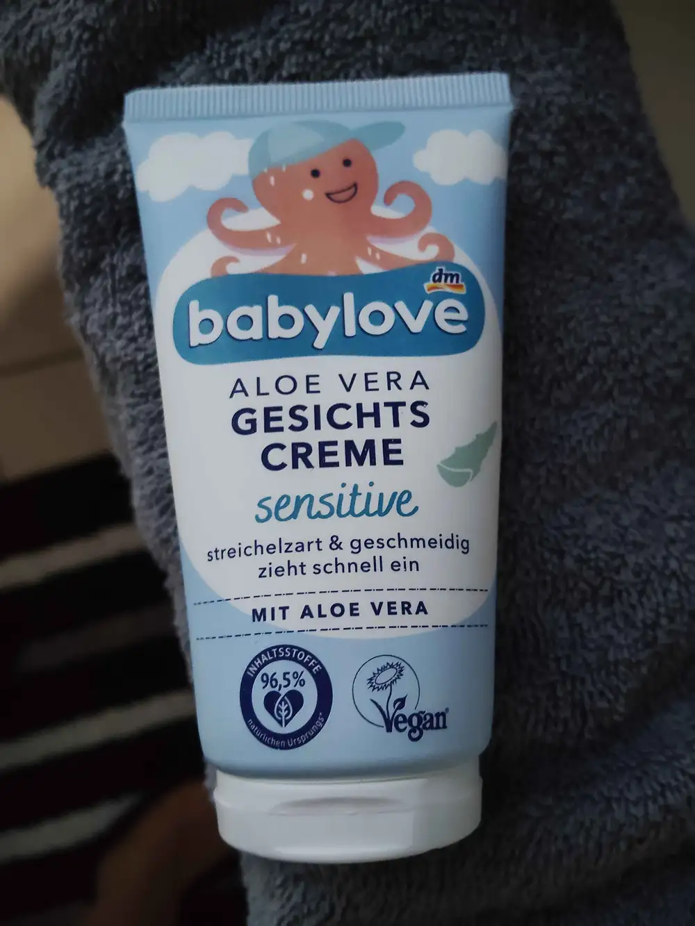 BABYLOVE - Aloe vera Gesichts creme sensitive 