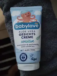 BABYLOVE - Aloe vera Gesichts creme sensitive 