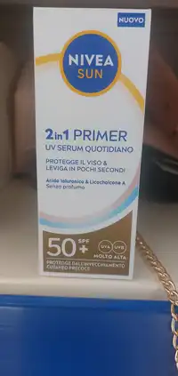 NIVEA - Sun2 in 1 primer - UV serum quotidiano SPF 50+