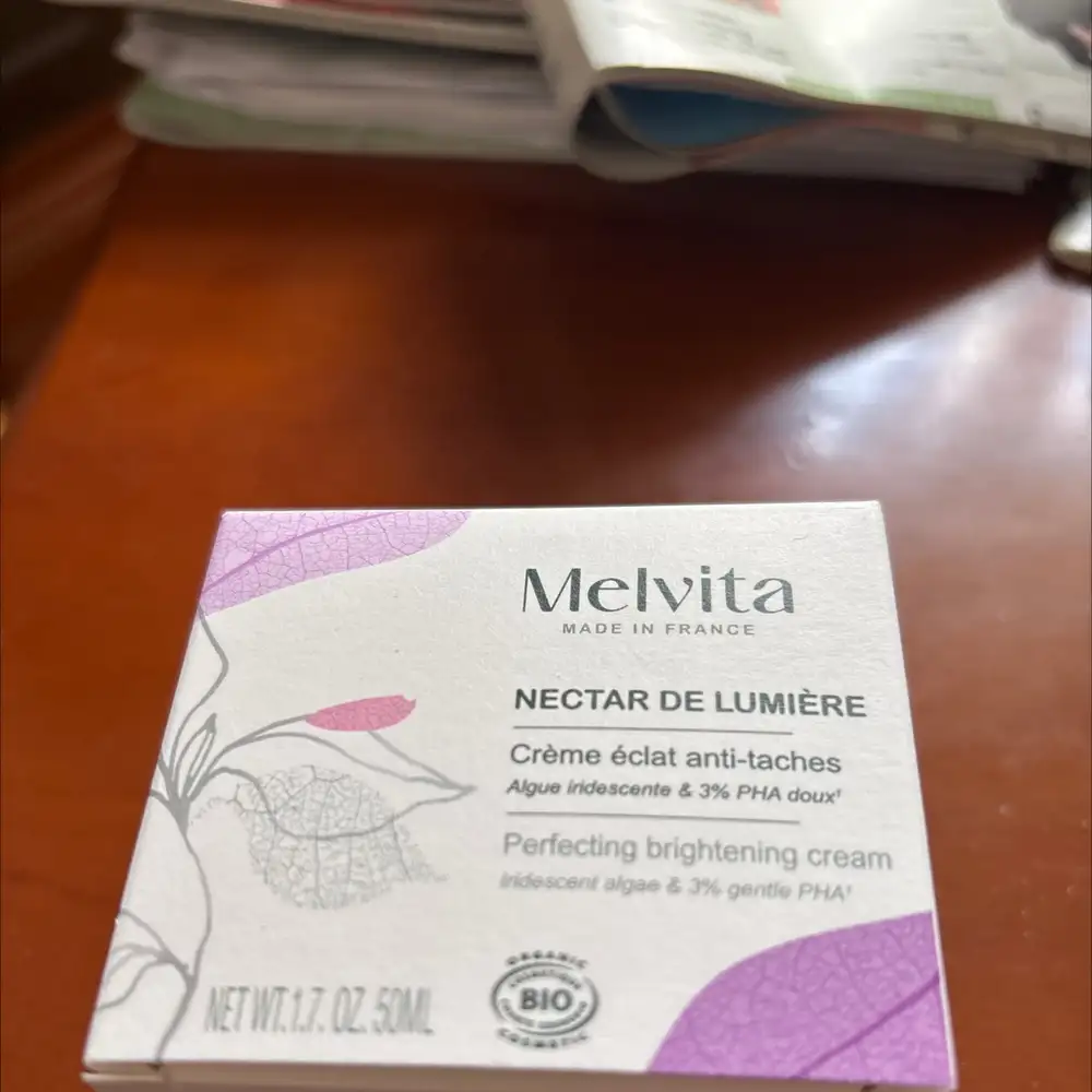 MELVITA - Nectar de lumière - Crème éclat anti-taches