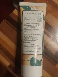 BERDOUES - Probiotic age respect - Masque gommage régénérant 2 en 1