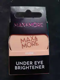 MAX & MORE - Nude - Under eye brightener