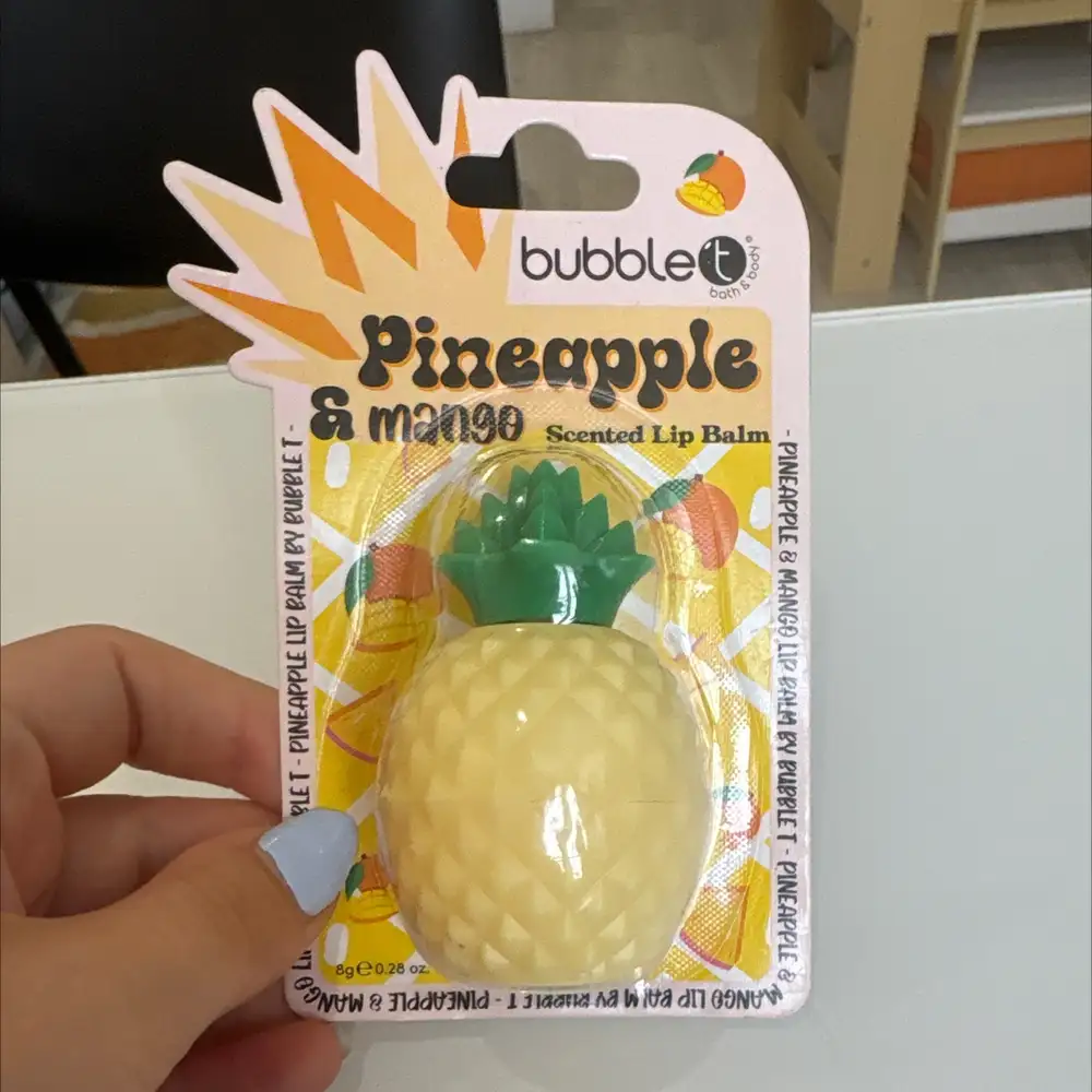 BUBBLE T - Pineapple & mango - Scented lip balm