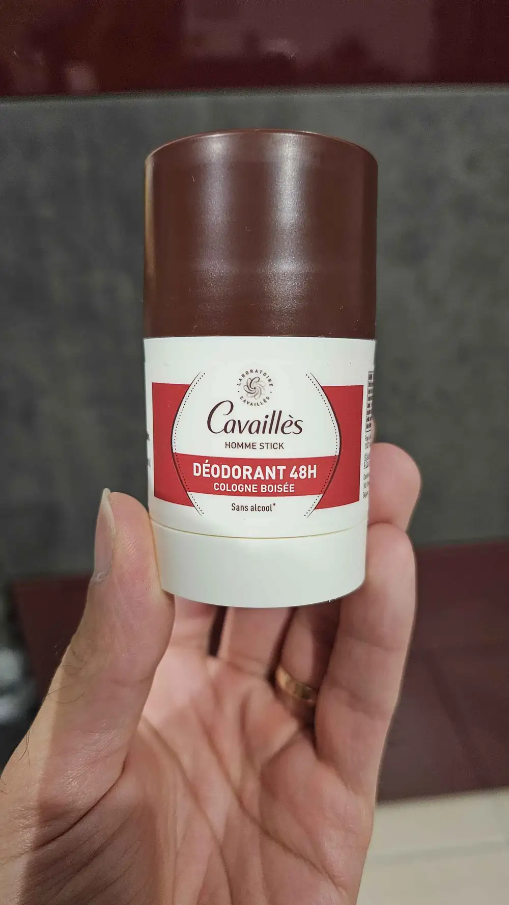 CAVAILLES - Homme stick - Déodorant 48h cologne boisée
