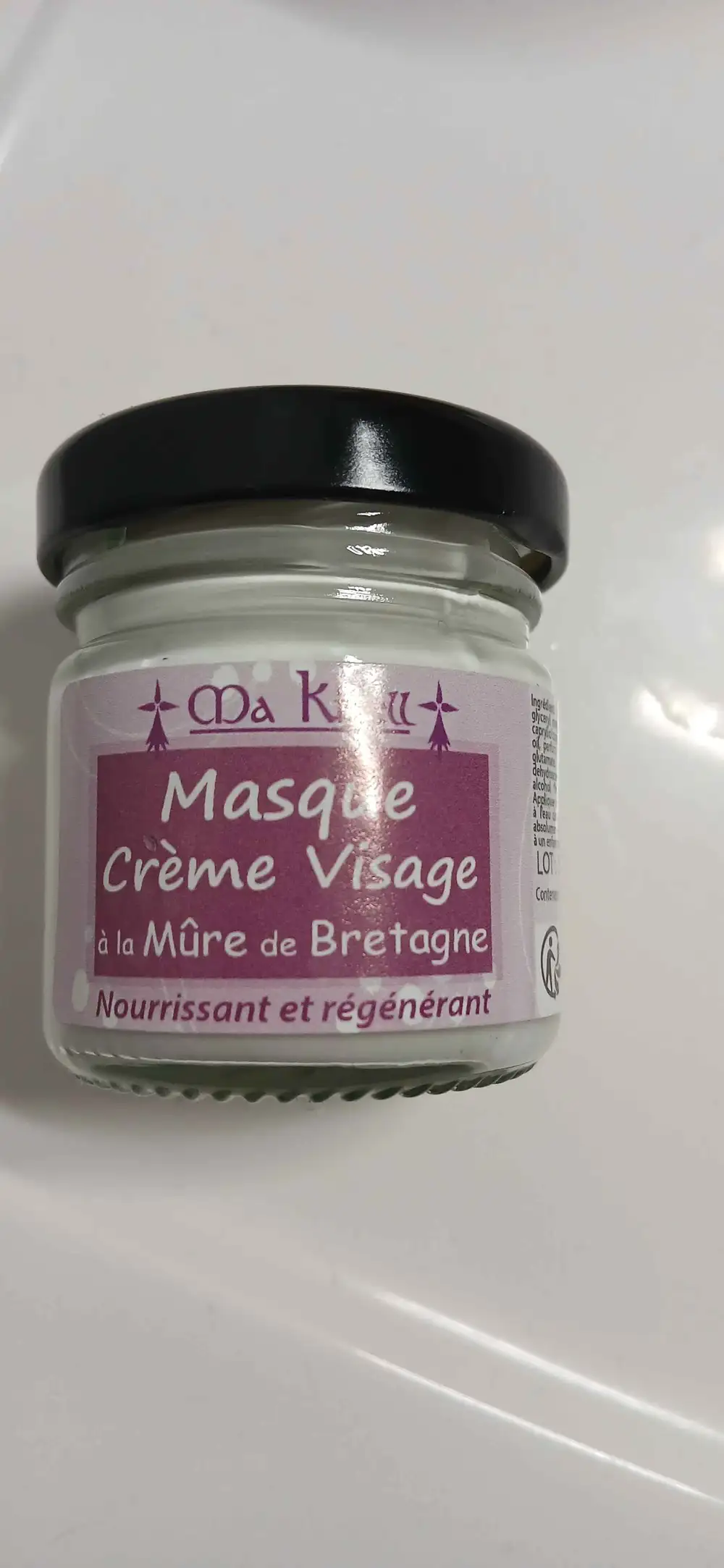 MA KIBELL - Masque crème visage