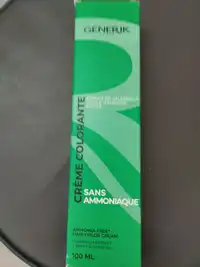 GENERIK - Crème colorante sans amoniaque