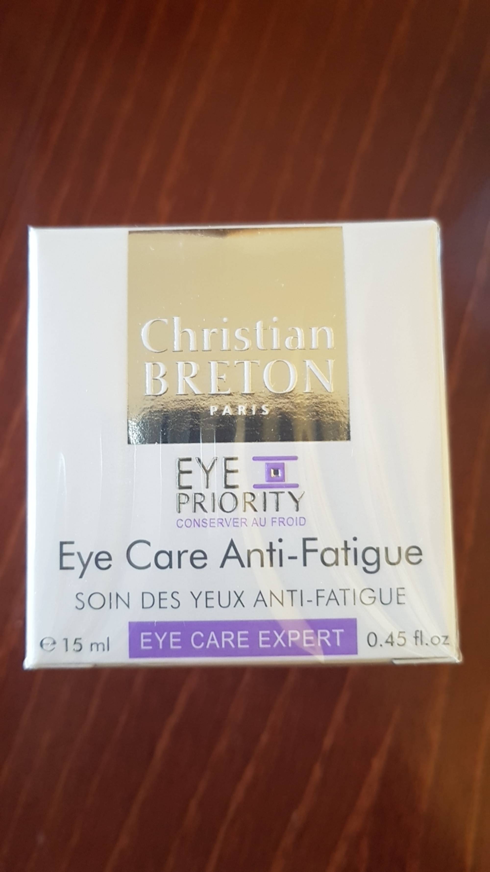 CHRISTIAN BRETON - Soin des yeux anti-fatigue
