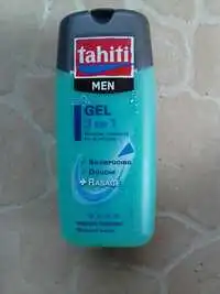 TAHITI - Men - Gel 3 en 1 shampooing, douche + rasage