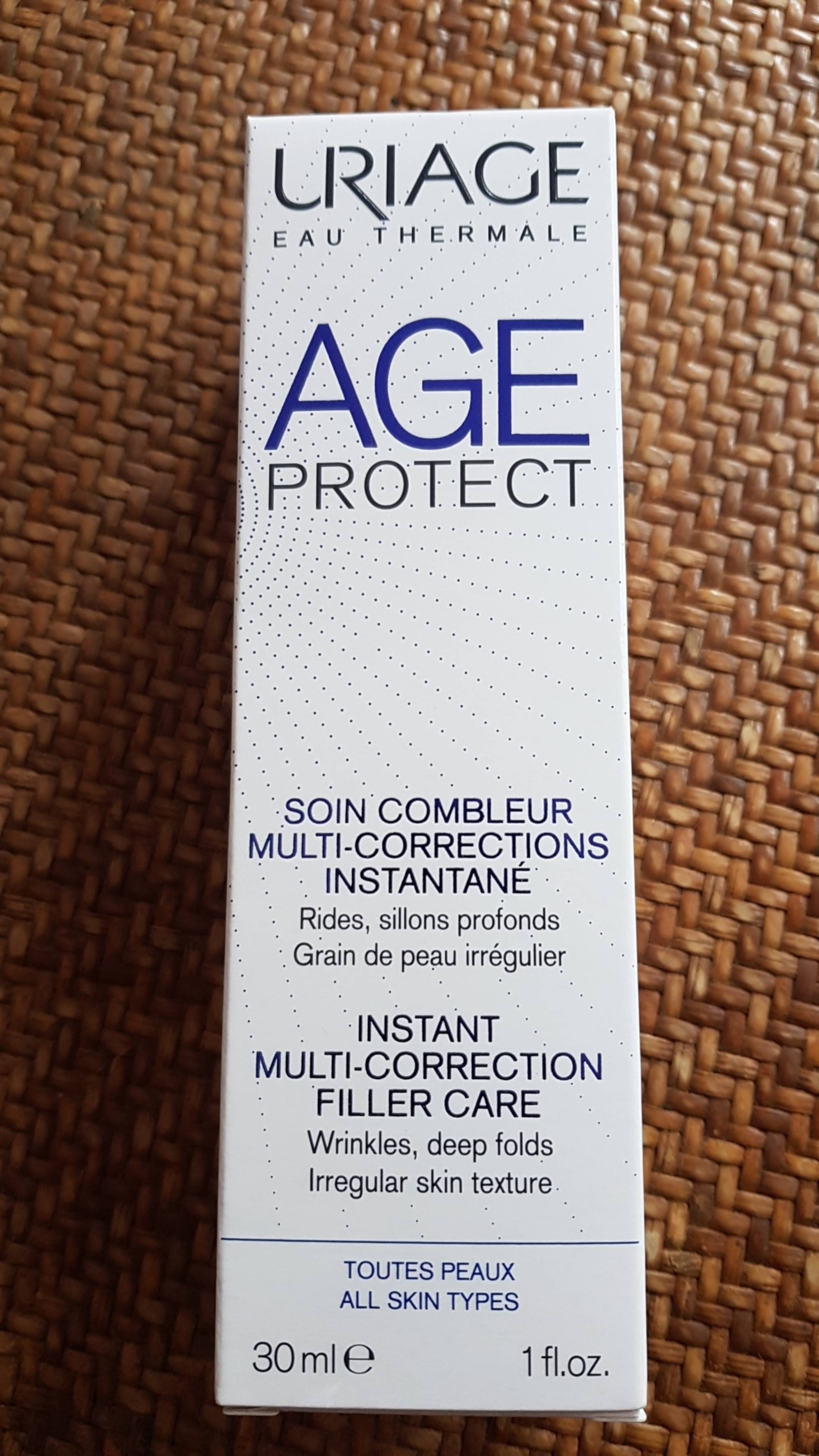 URIAGE - Age protect - Soin combleur multi-corrections instantané