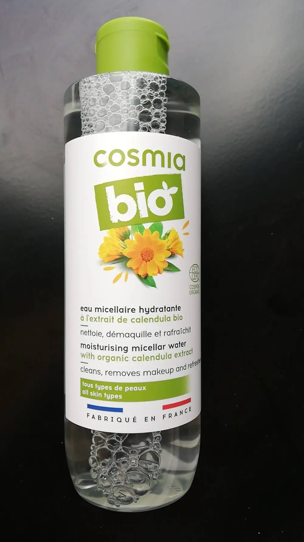 COSMIA - Eau micellaire hydratante à l'extrait de calendula bio