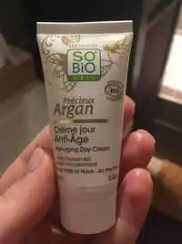 SO'BIO ÉTIC - Précieux Argan - Crème jour anti-âge