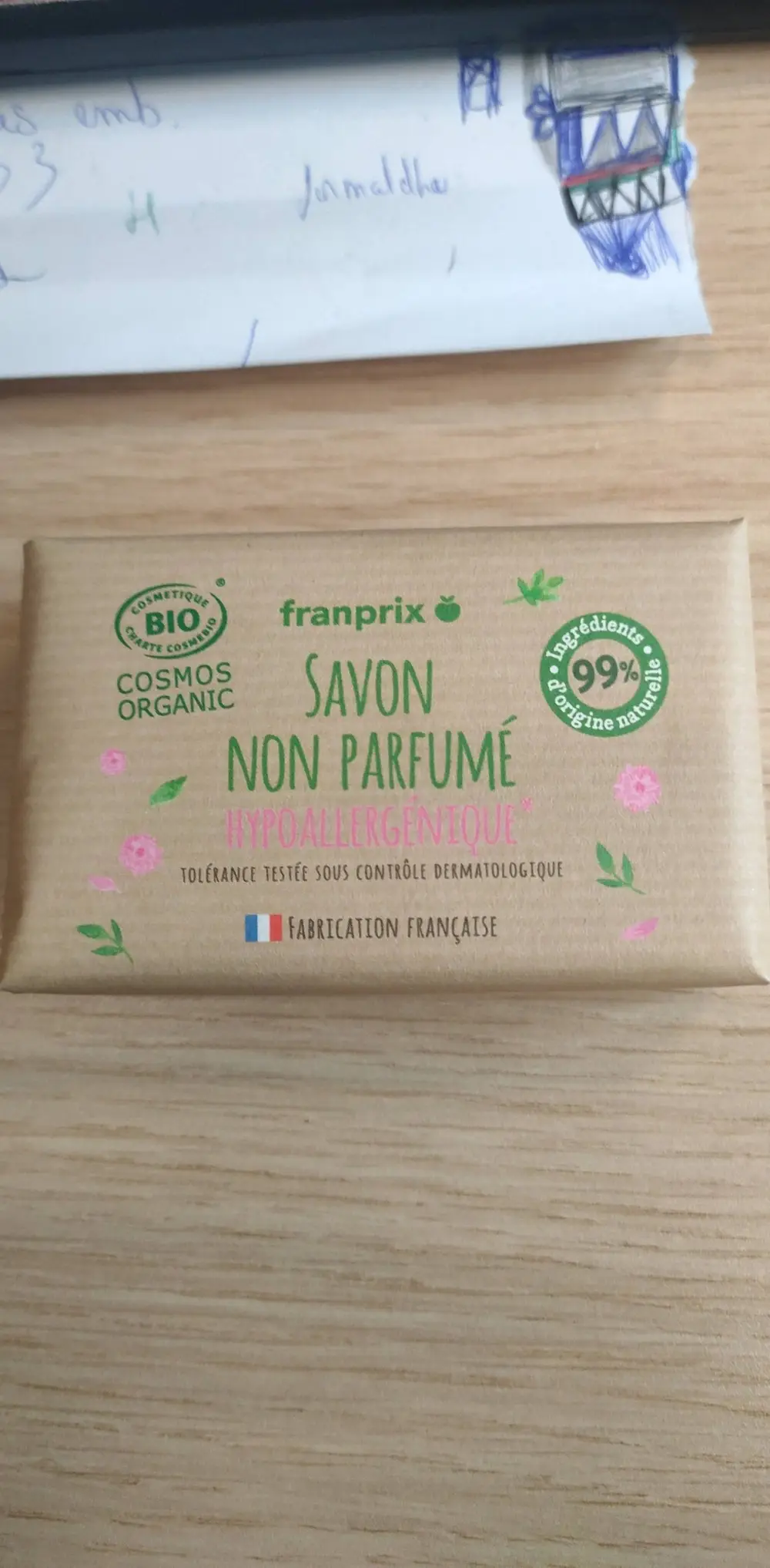 FRANPRIX - FRANPRIX BIO HYPOALLERGENIQUE 100g