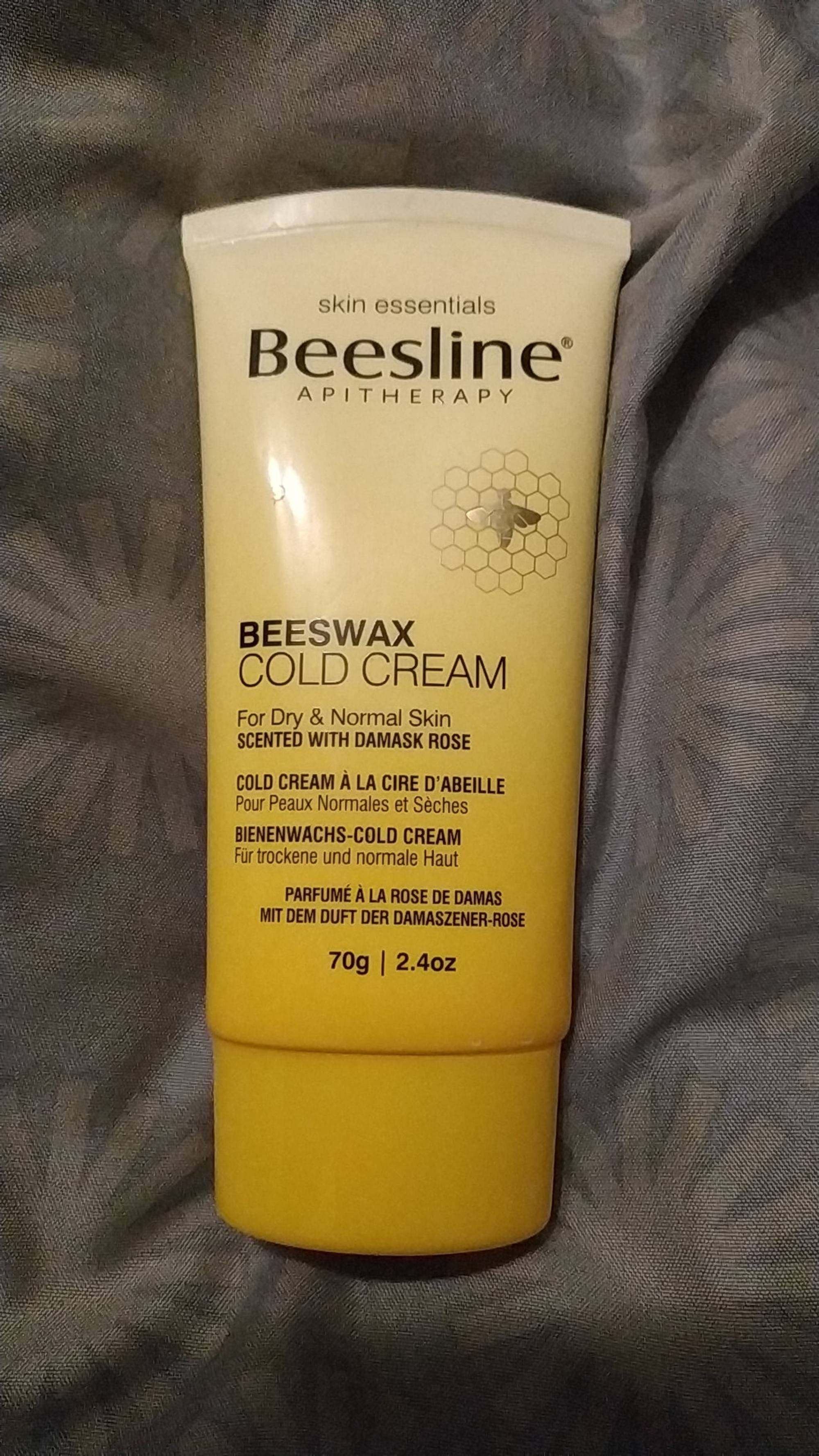 BEESLINE - Cold cream à la cire d'abeille