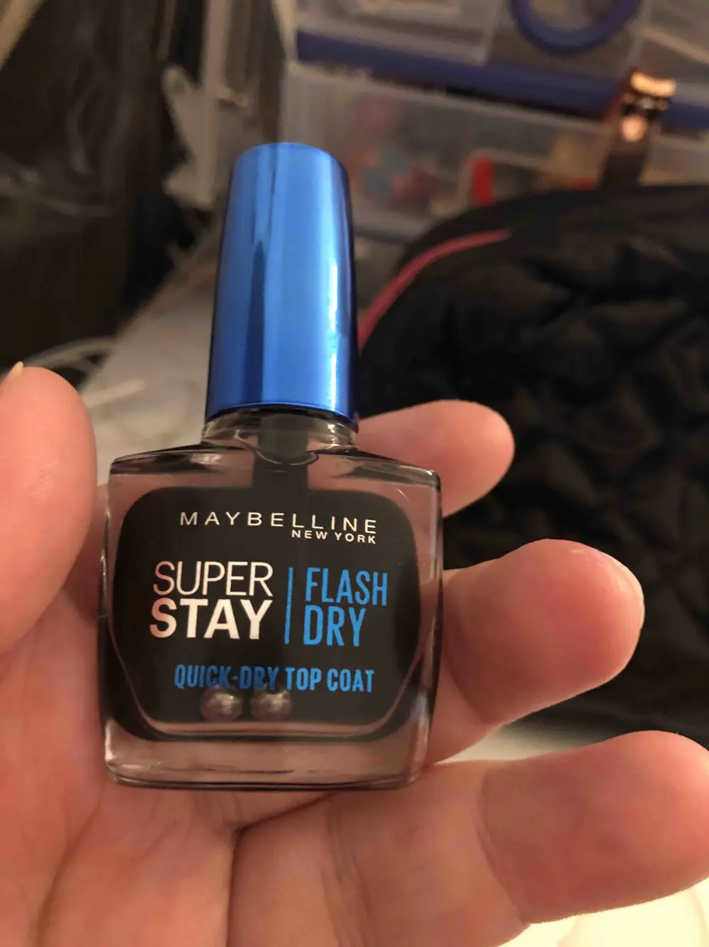 MAYBELLINE - Super stay flash dry - Quick-dry top coat 