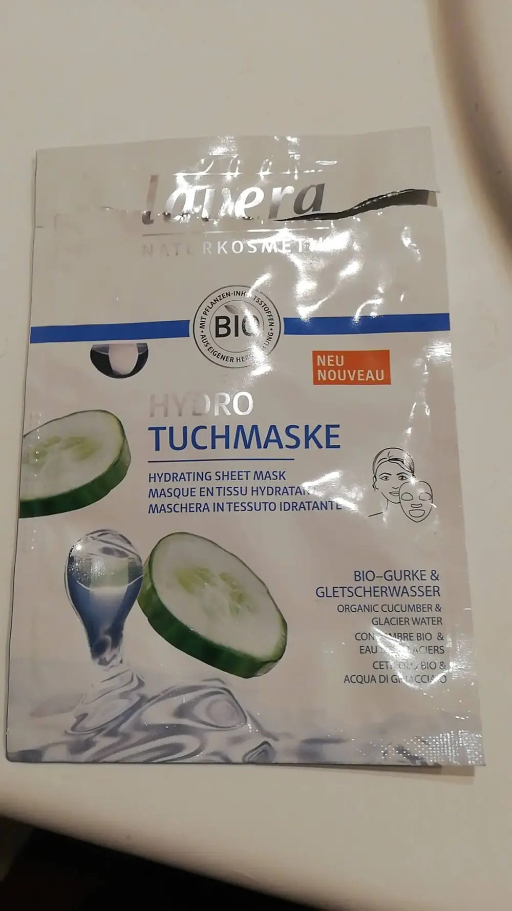 LAVERA - Bio - Masque en tissu hydratant