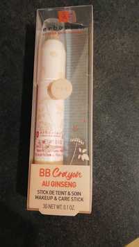ERBORIAN - BB crayon au ginseng - Stick de teint & soin