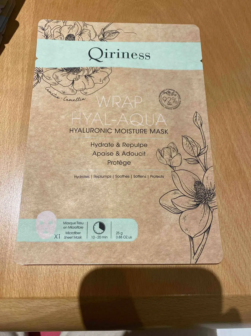 QIRINESS - Wrap Hyal-Aqua - Hyaluronic moisture mask