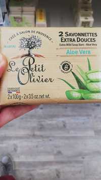 LE PETIT OLIVIER - Aloe Vera - 2 Savonnetes extra douces