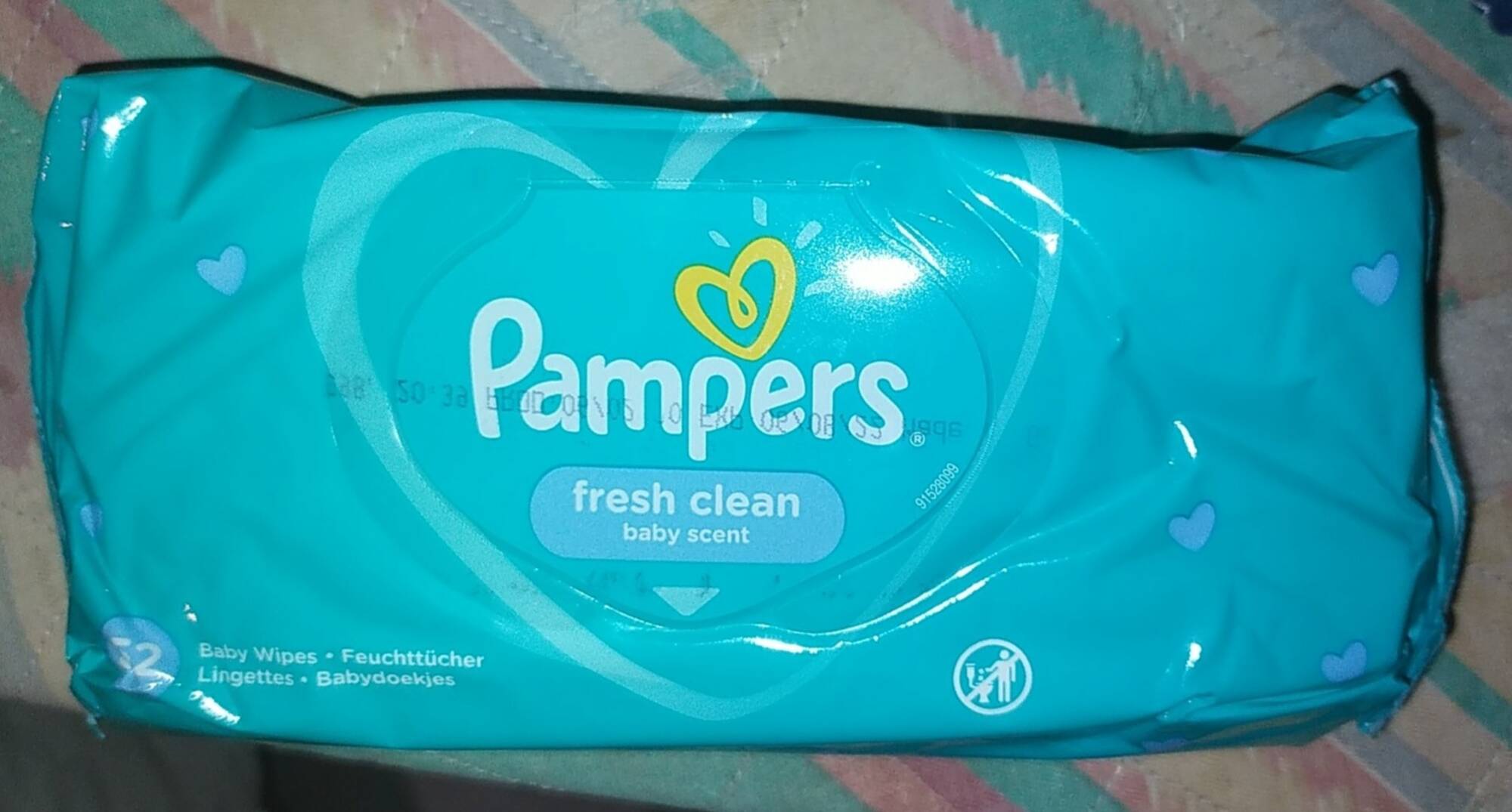 PAMPERS - Fresh clean - Lingettes