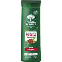 L'ARBRE VERT BIEN-ÊTRE - L'Arbre Vert Bien-être Shampooing Homme Fortifiant à la Provitamine B5 parfum Ginseng- Hypoallergénique - 95% d'ingrédients d'origine naturelle - 250mL