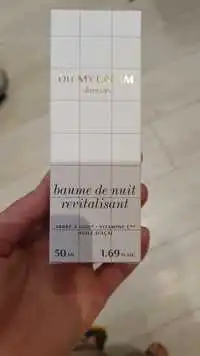 OH MY CREAM SKINCARE - Baume de nuit revitalisant
