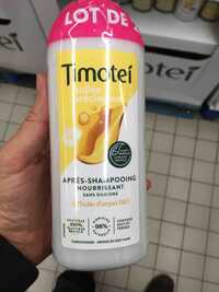 TIMOTEI - Après shampooing nourrissant à l'huile d'argan bio