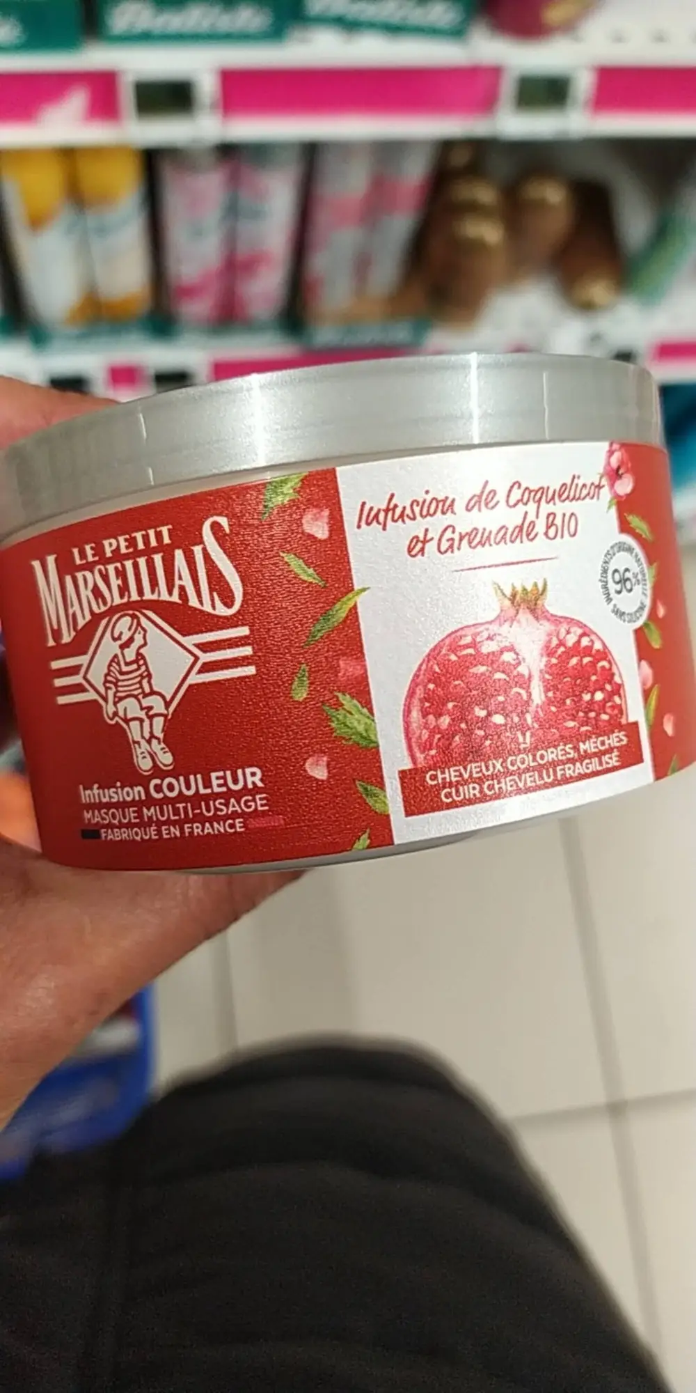 LE PETIT MARSEILLAIS - Infusion couleur - Masque multi-usage